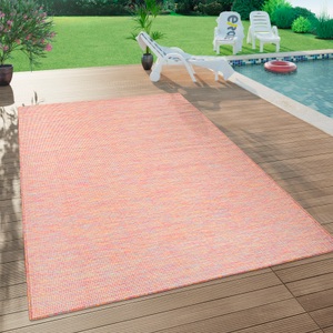 PACO HOME, Paco Home Teppich »Sonset«, rechteckig, 5 mm Höhe, Flachgewebe, In- und Outddor geeignet, Wohnzimmer, 
