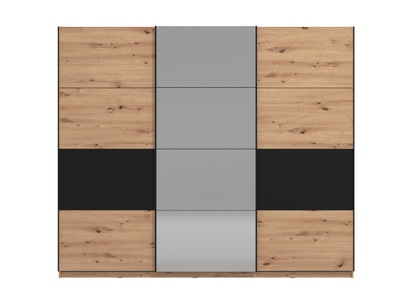 MY HOME, my home Schwebetürenschrank »Sardinia«, mit Spiegel, INOSIGN Schwebetürenschrank »Sardinia, Kleiderschrank mit Spiegel, Made in Europe«, viel Stauraum durch grosszügige Innenausstattung, 170 oder 262cm breit
