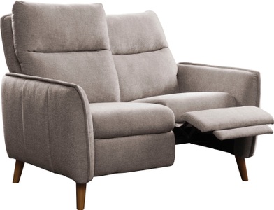 ATLANTIC HOME COLLECTION, ATLANTIC home collection 2-Sitzer »Neo«, im skandinavischem Design mit 2 Relaxfunktionen und Taschenfederkern, 