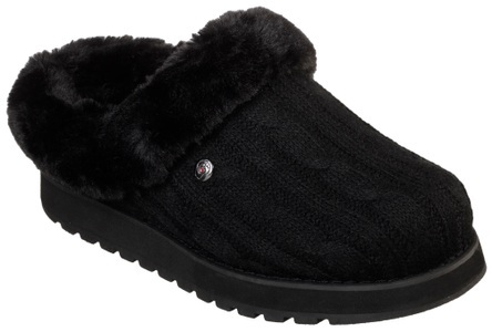 Skechers, Skechers Pantoffel »KEEPSAKES - ICE ANGEL«, in Strick-Optik, 