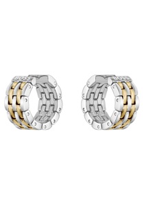 Boss, Ohrringe Damen Zweifarbig 20mm, BOSS Paar Creolen »Schmuck Edelstahl Ohrschmuck Ohrringe ISLA«