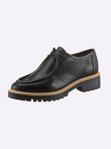 undefined, Schnürer in schwarz von heine, heine Schnürschuh