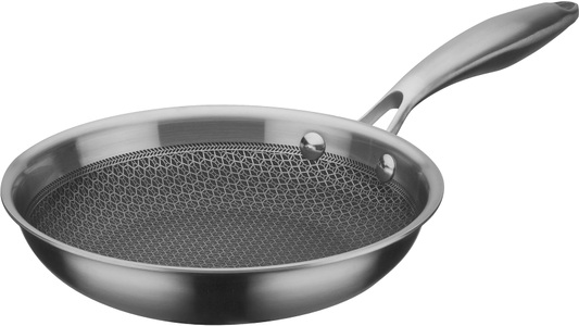 GSW, Bratpfanne 20 cm GSW Edelstahlfarben, 
