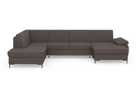 DOMO collection Wohnlandschaft »Capelo«, mit Armteilverstellung, wahlweise mit Bettfunktion, inklusive Federkern