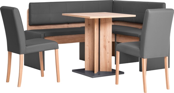 PREMIUM COLLECTION BY HOME AFFAIRE, Premium collection by Home affaire Eckbankgruppe »Sofi«, (Set, 4 tlg.), Eckbank mit Truhe, 