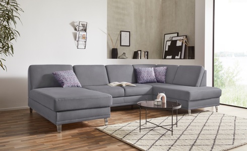 sit&more Wohnlandschaft »Clio V«, wahlweise mit Bettfunktion und Bettkasten, inklusive Federkern