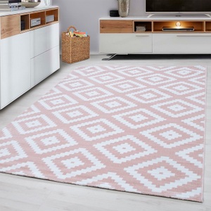 Ayyildiz Teppiche, Ayyildiz Teppiche Teppich »Plus 8005«, rechteckig, Wohnzimmer, Ayyildiz Teppiche Teppich »Plus 8005«, rechteckig, 6 mm Höhe, gemusterter Flachflor, robust, Webteppich, alle Räume