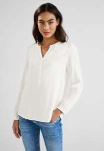 STREET ONE Shirtbluse »Style Bamika«, mit Seitenschlitzen