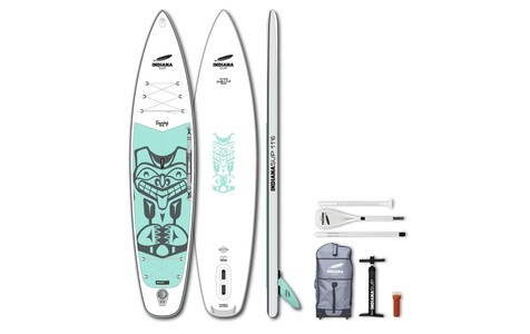 Indiana, Touring Lite 11.6 Inflatable Stand Up Paddle (SUP) 2021, Indiana Paddle & Surf SUP-Board »SUP Board 116 Touring«