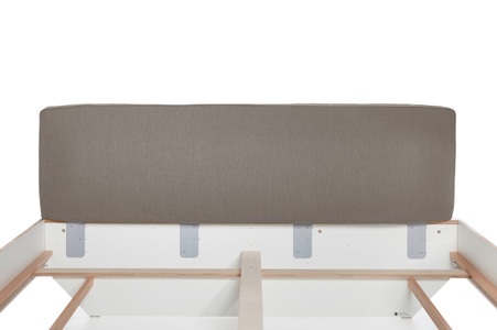 Müller SMALL LIVING, Müller SMALL LIVING Kopfteil »FLAI Polsterkopfteil«, Ergänzung für Einzelbett »FLAI«, ohne Kopfteil, Müller SMALL LIVING Kopfteil »FLAI Polsterkopfteil«, Ergänzung für Einzelbett »FLAI«, ohne Kopfteil