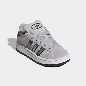 adidas Originals, adidas Originals Sneaker, Adidas Originals Campus 00s Kids Sneaker - Grey Two + Metallic Silver + Core Black EU34
