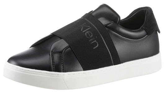 Calvin Klein, Calvin Klein Slip-On Sneaker »COLE W 11L1 *I«, mit elastischem Gummiband mit Logo, 