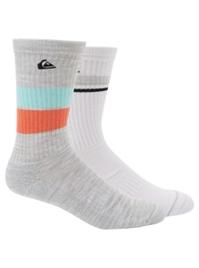 QUIKSILVER, Quiksilver Socken »2 Pack Jacquard«, Quiksilver Socken »2 Pack Jacquard«