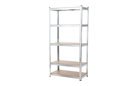 Krafter, Krafter Schwerlastregal B90 mit 5 Tablaren Regal, Krafter Mehrzweckregal
