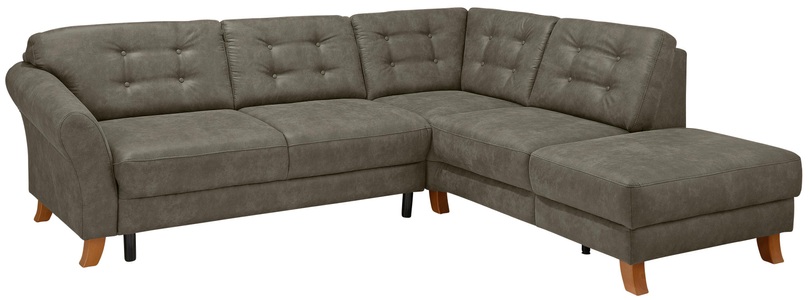HOME AFFAIRE, Home affaire Ecksofa »Trondheim«, mit Federkern, Home affaire Ecksofa »Trondheim L-Form«, mit Federkern