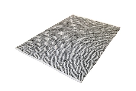 268983, Wollteppich Bernd Kayoom Grau, Kayoom Teppich »Aperitif 310«, rechteckig, 7 mm Höhe, weiche Haptik,fusselarm, für Allergiker & Fussbodenheizung geeignet