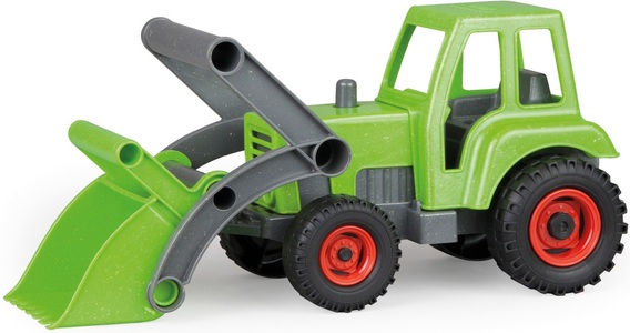 Simm, LENA® 04213EC - EcoActives, Traktor mit Schaufel, grün, L/B/H 36x13x17 cm, 