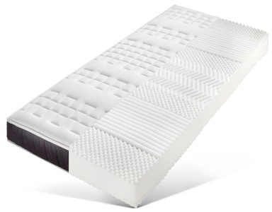 DELAVITA, DELAVITA Boxspringmatratze »Clemens Anthrazit«, 24 cm cm hoch, 448 Federn, (1 St.), sorgt für eine gute Punktelastizität, 