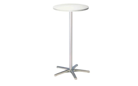 Maul, MAUL Stehtisch, Ø 600 mm 1100 mm hoch, Gestell silber Platte weiß, Maul Bartisch