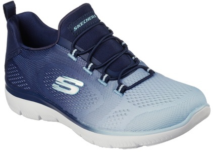 Skechers, Skechers Slip-On Sneaker »SUMMITS BRIGHT CHARMER«, mit schönem Farbverlauf, Skechers Slip-On Sneaker »SUMMITS BRIGHT CHARMER«, Schlupfschuh, Slipper, Freizeitschuh mit schönem Farbverlauf