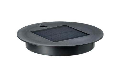 STT, STT Panel »Solar-Panel Ersatz rund«, STT Solarpanel Rund 2000 mAh 20 cm, Schwarz