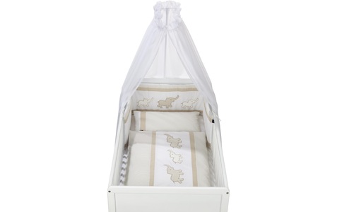 Alvi, Alvi® Bettset 3-tlg. Olifant 100 x 135 cm, 