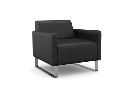 machalke®, machalke® Sessel »single«, Ledersessel mit Metallkufen, machalke® Sessel »single«, Ledersessel mit Metallkufen