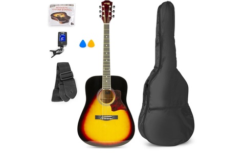 Max, MAX Westerngitarre SoloJam Set ? Sunburst