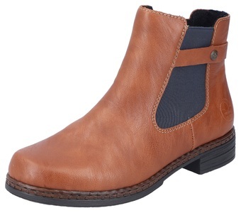Rieker, Rieker Chelseaboots, mit Zierriemchen am Schaft, 