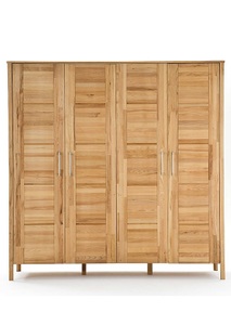 HOME AFFAIRE, Home affaire Kleiderschrank »Modesty II«, aus schönem massivem Kernbuchenholz, in unterschiedlichen Schrankbreiten erhätlich, Home affaire Kleiderschrank »Modesty II«, aus massivem Kernbuchenholz, in unterschiedlichen Schrankbreiten