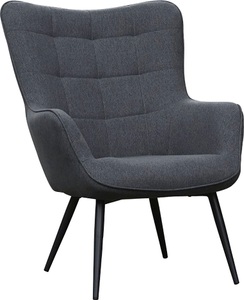 byLIVING, byLIVING Sessel »Uta«, (1 St.), in Cord, Samt oder Webstoff, byLIVING Sessel »Uta«, (1 St.), in Cord, Samt oder Webstoff