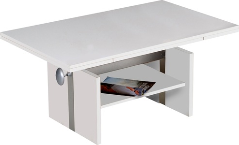 Pro-Line, PRO Line Couchtisch »Avant«, mit Funktion, höhenverstellbar mit Lift, mit ausziehbarer Platte, Ablageboden, rechteckig, 