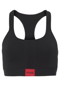 HUGO Bralette-BH »BRALETTE PAD.RED LAB«, mit aufgesticktem HUGO BOSS Logo