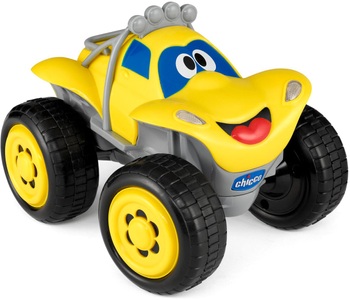 CHICCO, CHICCO Turbo Team Billy Big Wheels gelb, Chicco RC-Auto »Billy Bigwheels, Gelb«, mit Licht- und Soundfunktion