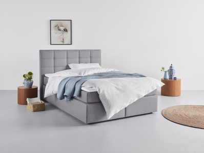 INOSIGN Boxbett »Ovalo«, wahlweise mit Bettkasten, in H2, H3 & H4 erhältilich