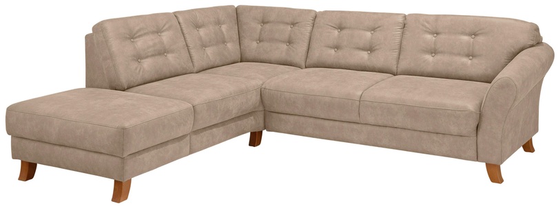 HOME AFFAIRE, Home affaire Ecksofa »Trondheim«, mit Federkern, Home affaire Ecksofa »Trondheim L-Form«, mit Federkern
