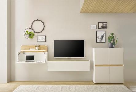 INOSIGN Büromöbel-Set »CiTY/GiRON«, (Set, 3 St.), Home Office