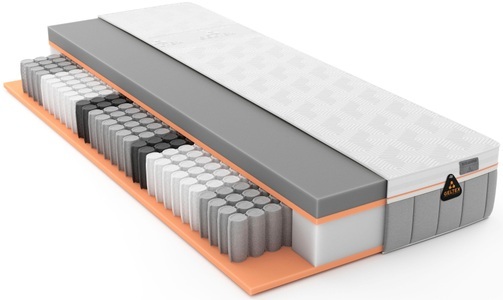 Schlaraffia, Taschenfederkernmatratze »GELTEX® Quantum Touch 260 TFK«, Schlaraffia, 26 cm hoch, Schlaraffia Taschenfederkernmatratze »GELTEX® Quantum Touch 260 TFK«, 26 cm cm hoch, (1 St.), 90 Nächte Probeschlafen!*