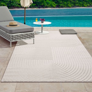 the carpet, the carpet Teppich »Santo Plus«, rechteckig, 5 mm Höhe, Plus moderner robuster In und Outdoor Teppich
