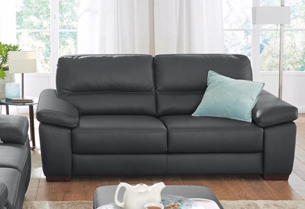 CALIA ITALIA, CALIA ITALIA 2-Sitzer »Gaia«, in zwei Lederqualitäten, CALIA ITALIA 2-Sitzer »Gaia, hochwertiges Ledersofa mit erstklassigem Sitzkomfort«, edles Design, in zwei hochwertigen Lederqualitäten