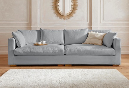 Guido Maria Kretschmer Home&Living, Guido Maria Kretschmer Home&Living Big-Sofa »Pantin«, extra weich und kuschelig, Füllung mit Federn und Daunen, Guido Maria Kretschmer Home&Living Big-Sofa »Pantin«, extra weich und kuschelig, Füllung mit Federn und Daunen