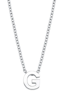 AMOR, Amor Kette mit Anhänger »persönlicher Buchstabe A-Z, 2026707-2026730«, 