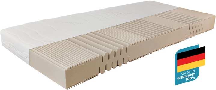 BeCo, Beco Komfortschaummatratze »Matratze Active Greenfirst - besonders hygienischer Matratzenbezug «, 18 cm hoch, Raumgewicht: 28 kg/m³, (1 St.), vom Verbraucher-Magazin Haus & Garten getestet mit 