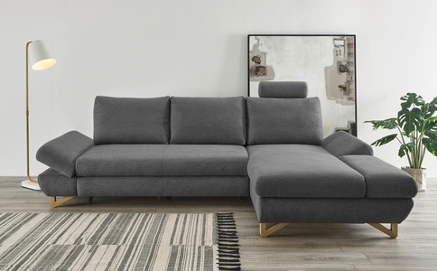 andas Ecksofa »HALSTA«, auch mit Bettfunktion (Liegefläche 245 x 138 cm)