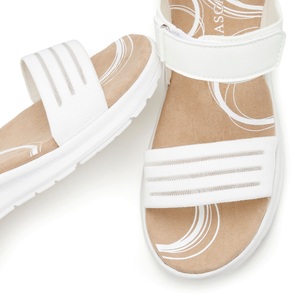 Lascana, LASCANA Sandale, mit Klettverschluss vegan, LASCANA Sandale, Sandalette, Sommerschuh, ultraleichte Sohle, Klettverschluss VEGAN