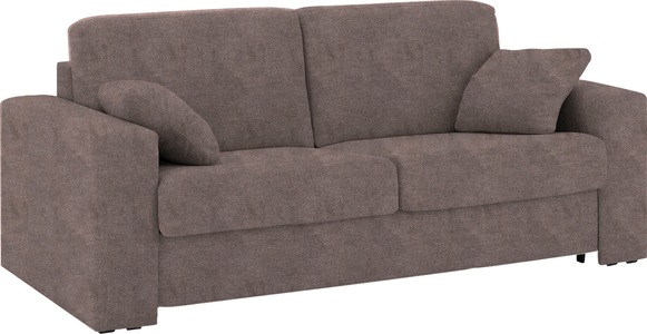 HOME AFFAIRE, Home affaire Schlafsofa »Roma«, Dauerschlaffunktion, mit Unterfederung, Lattenrost und echter Matratze. Zum Ausfalten in hoher Qualität, in 2 Breiten, Home affaire Schlafsofa »Roma Matratzenhöhe 14 cm«, Dauerschlaffunktion, mit Unterfederung, Lattenrost, Matratze