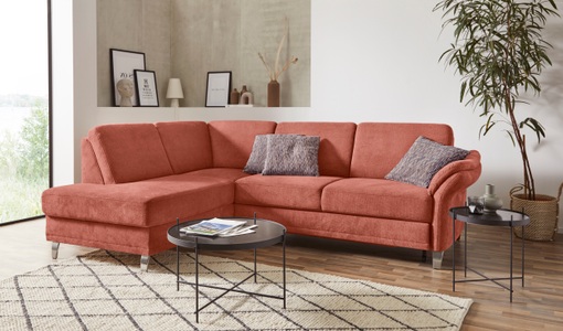 sit&more Ecksofa »Clio V«, wahlweise mit Bettfunktion und Bettkasten, inklusive Federkern