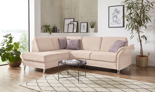 sit&more Ecksofa »Clio V«, wahlweise mit Bettfunktion und Bettkasten, inklusive Federkern
