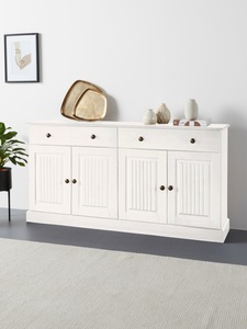 Home affaire Sideboard »Liotta«, mit 2 Schubkasten u. 2 verstellbare Einlegeböden, massives Kiefernholz