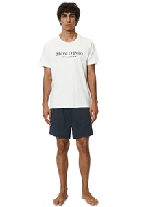 Marc O'Polo, Lounge-Set, Marc O'Polo - Natural Jersey Schlafanzug, M, Weiss